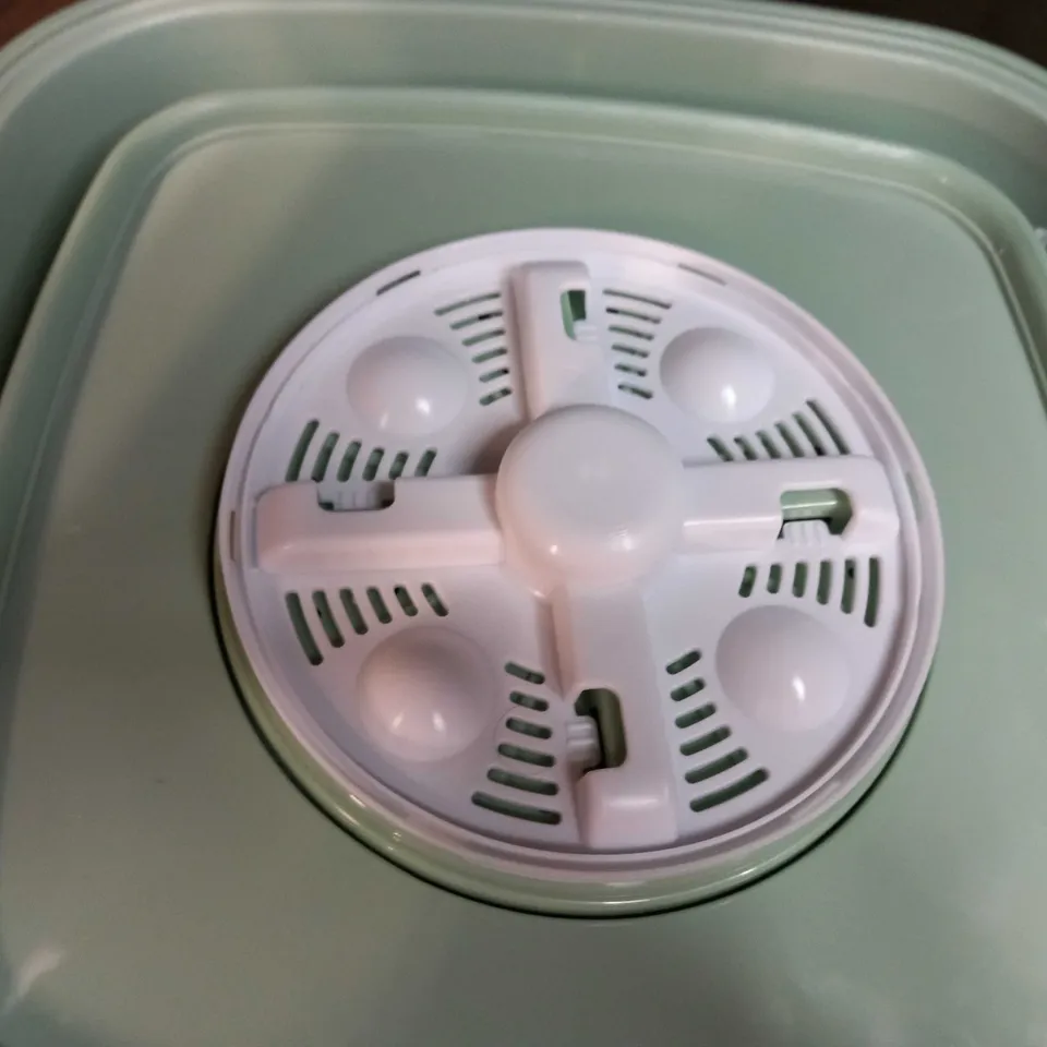 DESIGNER GREEN PORTABLE/TABLE TOP WASHING MACHINE