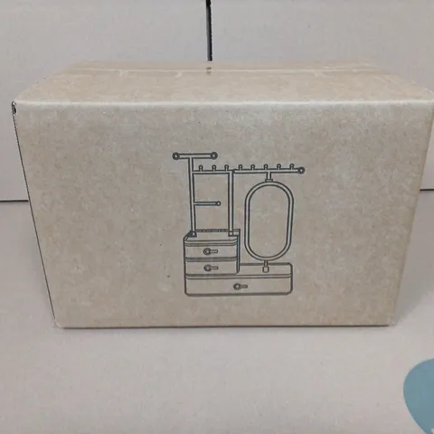 BOX OF APPROXIMATELY 12 LUXURY MIRROR JEWELRY ORGANIZERS