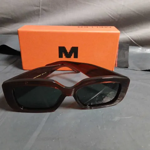 MELLER SUNGLASSES – RED BROWN FRAME, CAT 3