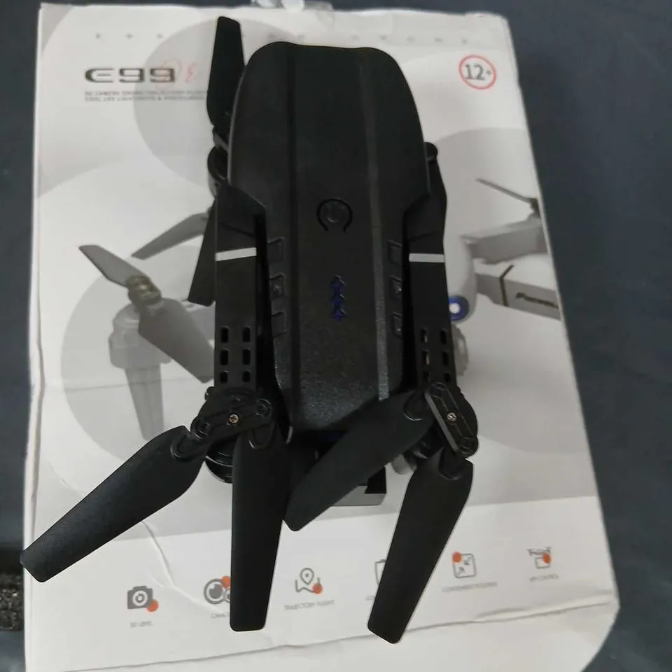 E99S MINI DRONE WITH REMOTE CONTROLLER – 2.4GHZ, BOXED