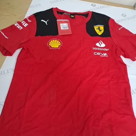 FERRARI F1 T-SHIRT SIZE M