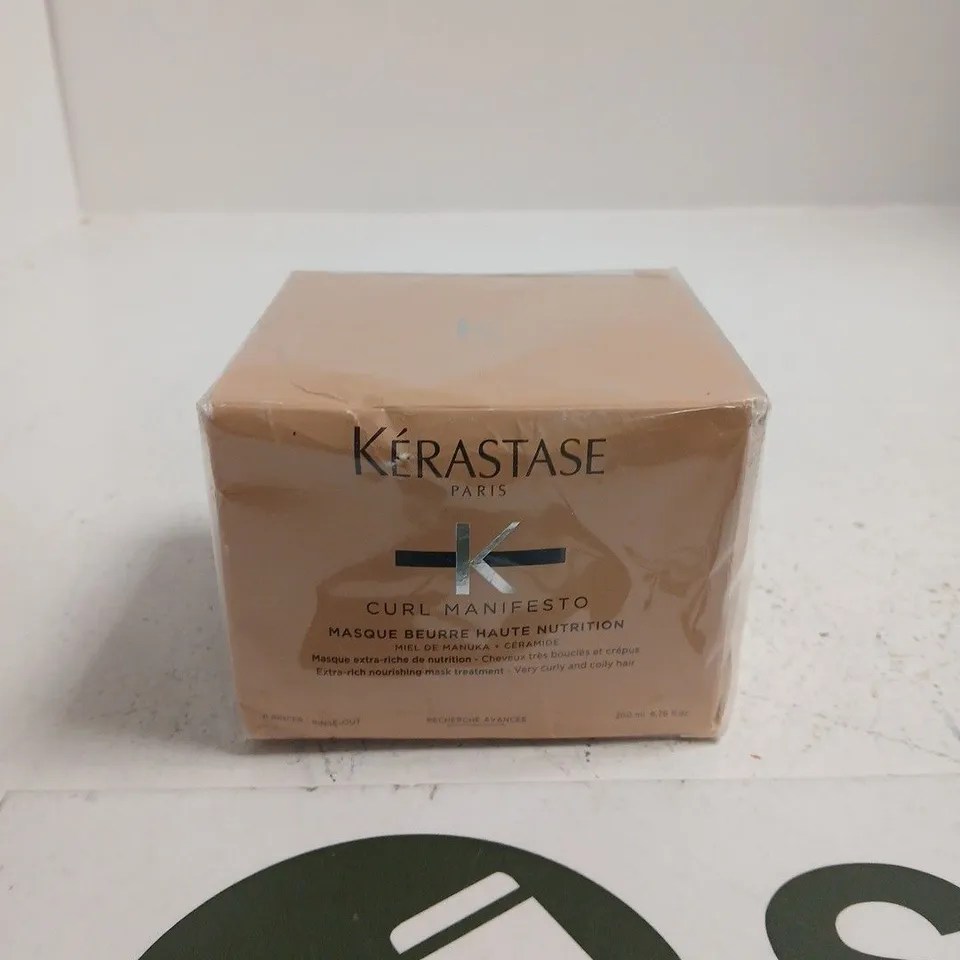 KÉRASTASE CURL MANIFESTO MASQUE BEURRE HAUTE NUTRITION – HAIR MASK (BOXED)