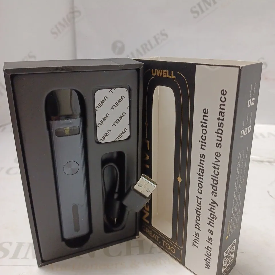 BOXED UWELL CALIBURN G2 POD SYSTEM - SHADING GRAY. 