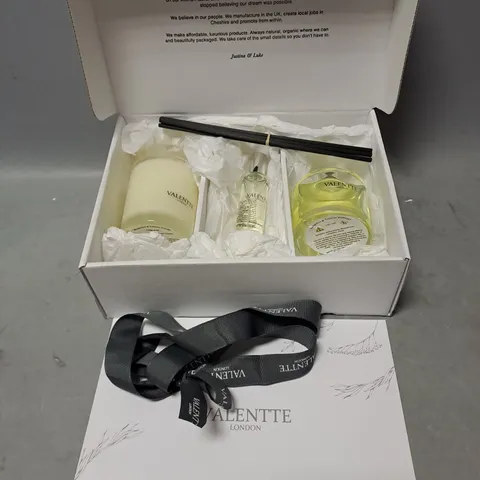 BOXED VALENTTE BERGAMONT AND LEMON GIFT BOX