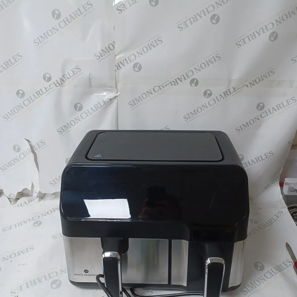 BOXED OUTLET COOK'S ESSENTIALS DUAL AIR FRYER