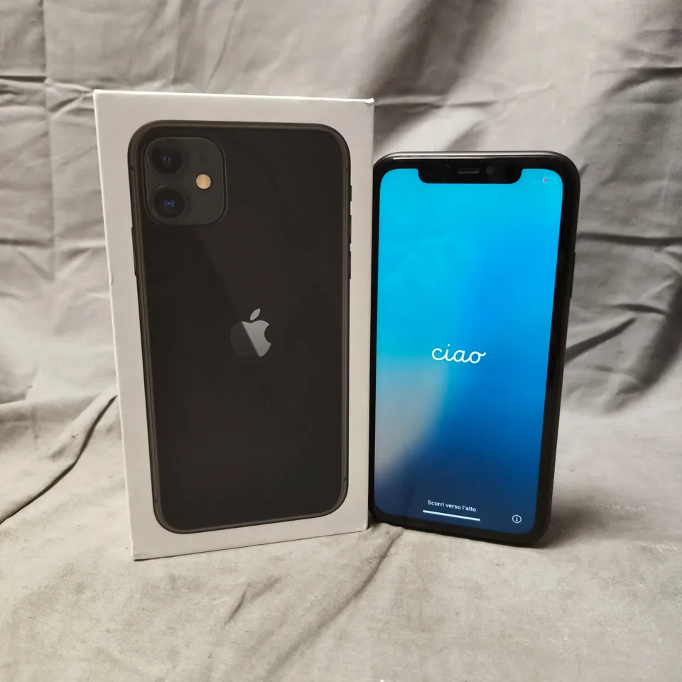 BOXED APPLE IPHONE 11 IN BLACK