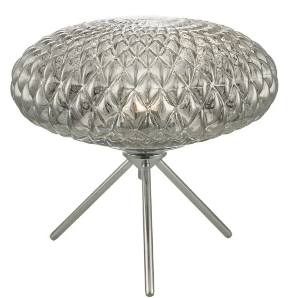BOXED DAR LIGHTING BIBIANA 1 LIGHT TABLE LAMP POLISHED BASE ONLY SET OF 10