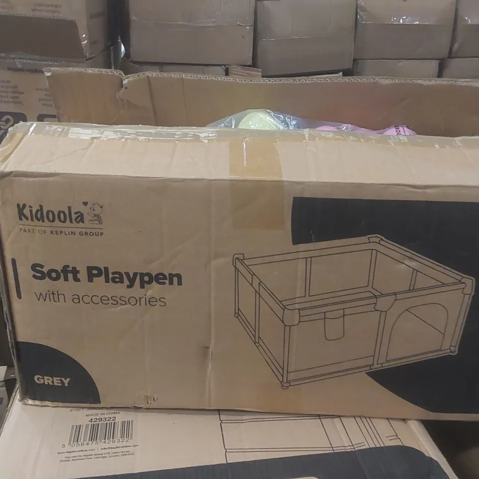 BOXED KIDOOLA SOFT PLAYPEN