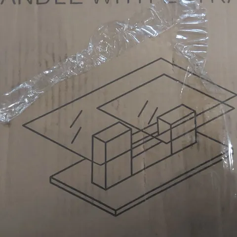 BOXED HENNING COFFEE TABLE - MATT WHITE (2 BOXES)