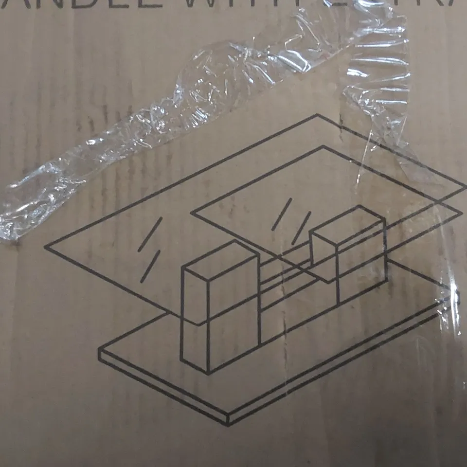 BOXED HENNING COFFEE TABLE - MATT WHITE (2 BOXES)