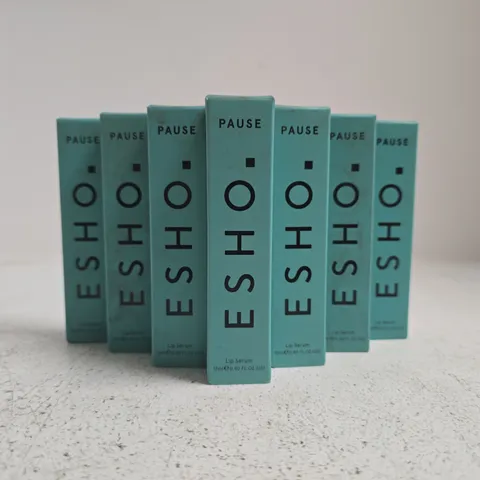 BOX OF APPROXIMATELY 20 X ESHO PAUSE LIP SERUM (12ML)