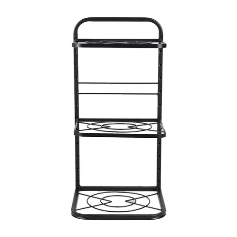 BOXED KITCHEN POT PAN ORGANIZER RACK ADJUSTABLE COOKWARE HOLDER STAND