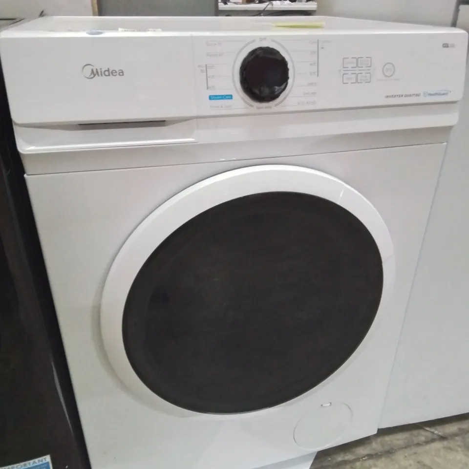 MIDEA FREESTANDING WASHING MACHINE IN WHITE - (MF10EW70BA)