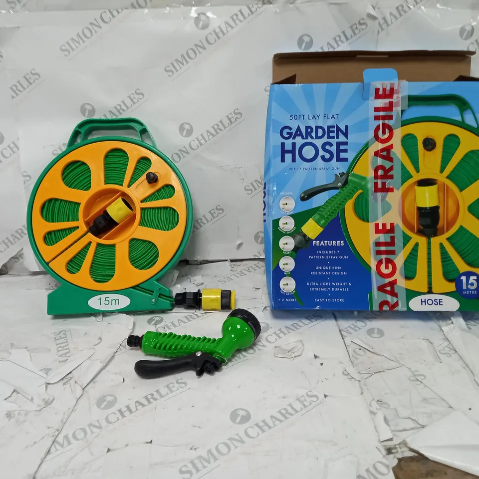 50FT LAY FLAT GARDEN HOSE 