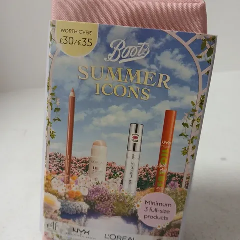 SEALED BOOTS SUMMER ICONS SET