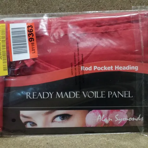BILLERICA POLYESTER SHEER CURTAIN SINGLE PANEL