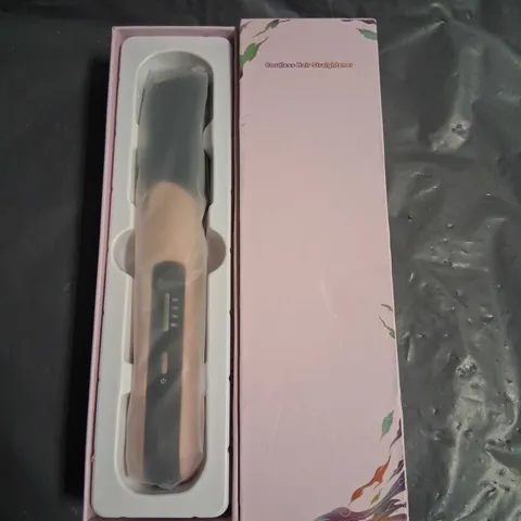 BOXED CORDLESS HAIR STRAIGHTENER