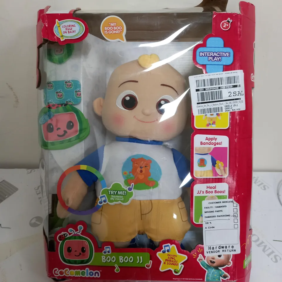 BOXED COCOMELON BOO-BOO JJ DOLL RRP £32.99