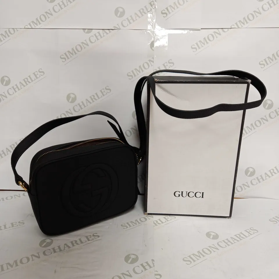 GUCCI SMALL SOHO DISCO BAG IN BLACK
