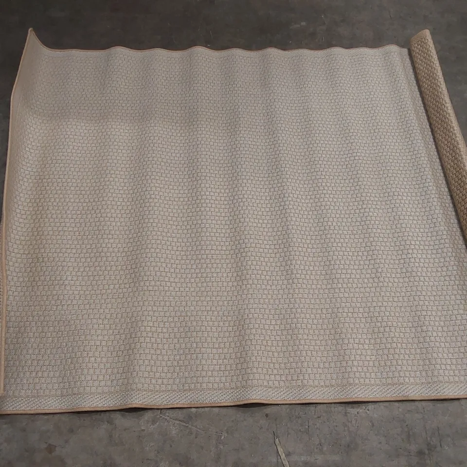 BRAND NEW BAGGED PACO HOME TIMBER RUG - 200 x 140cm