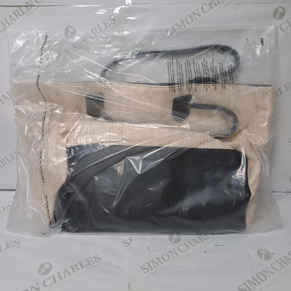 BAGGED ELLA BEACH BAG - NATURAL 