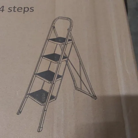 BOXED 4-STEP LADDER (1 BOX)