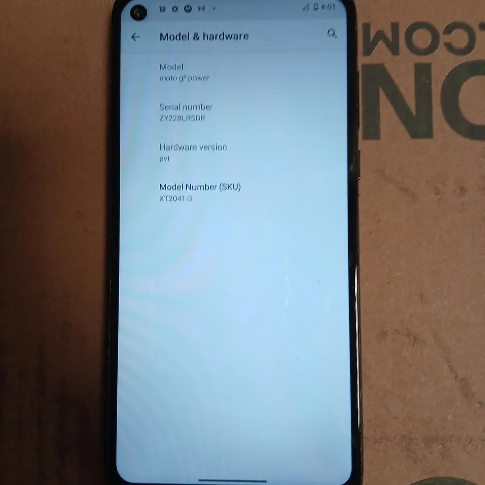 MOTO G 5G SMARTPHONE – BLACK, BOXED