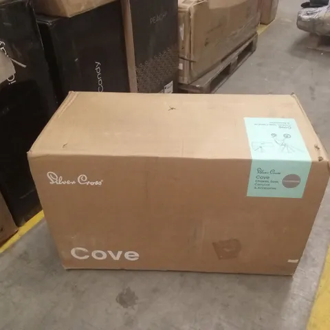 BOXED SILVER CROSS COVE STROLLER AND ACCESSORIES - CHAMPAGNE (1 BOX)