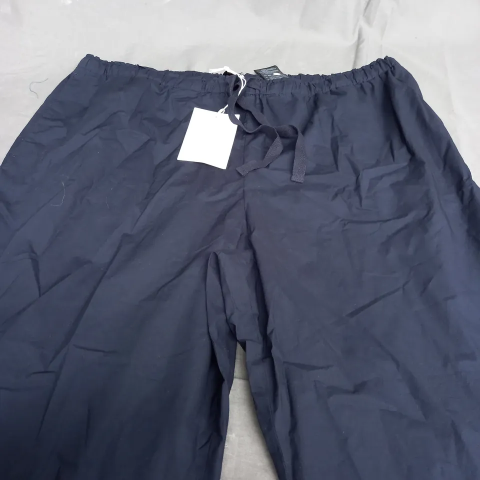 COS NAVY BAGGY TROUSERS - UK 16
