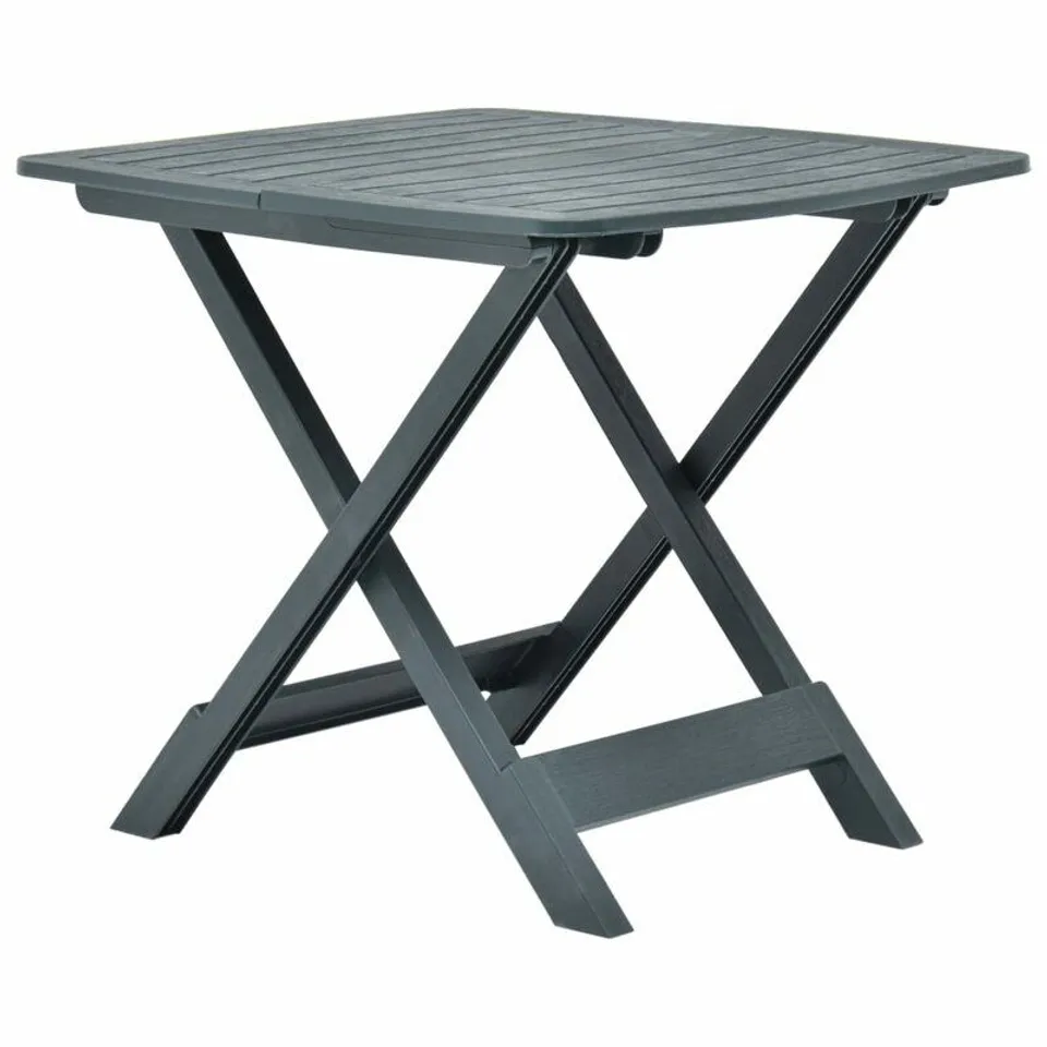 BOXED AYOUB PLASTIC GREEN DINING TABLE 