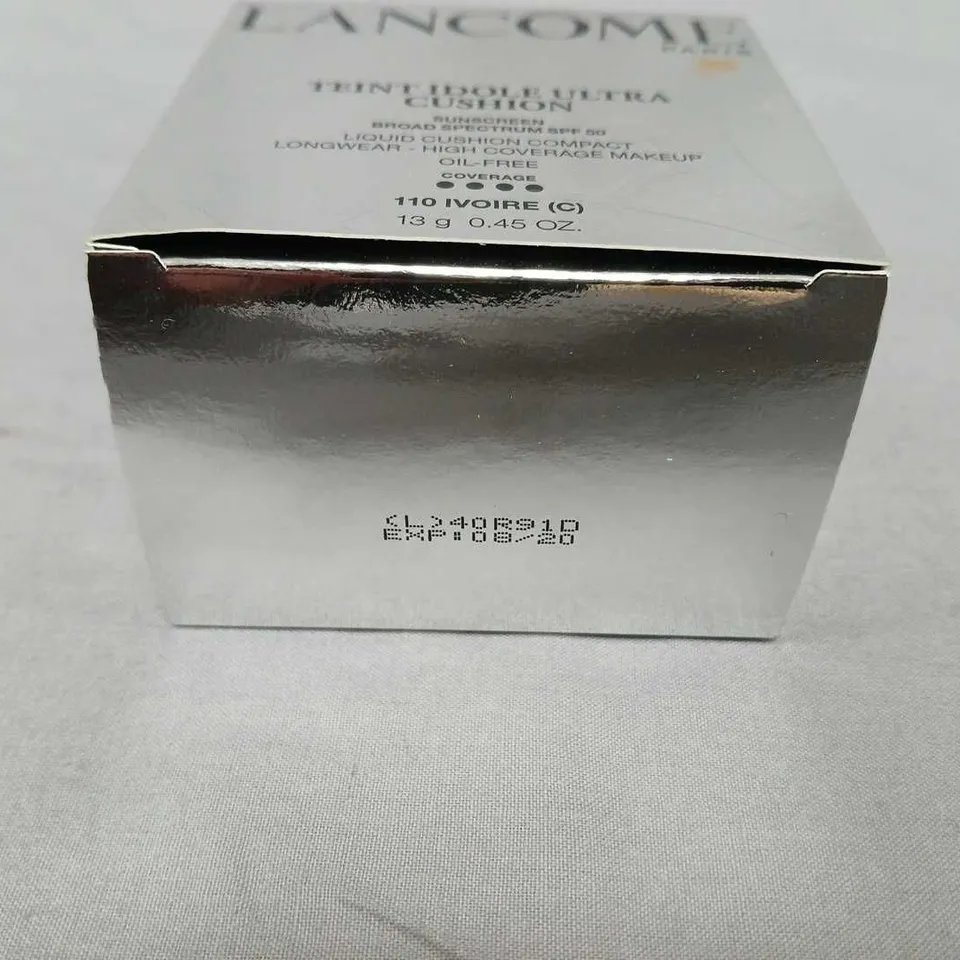 APPROXIMATELY 36 LANCÔME TEINT IDOLE ULTRA CUSHION – SHADE 110 IVORY (C) MAKE-UP (BOXED)