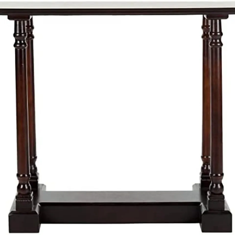 BOXED SAFAVIEH EUH5708D ALLISON CONSOLE TABLE PINE BLACK 93 X 38 X 78 CM