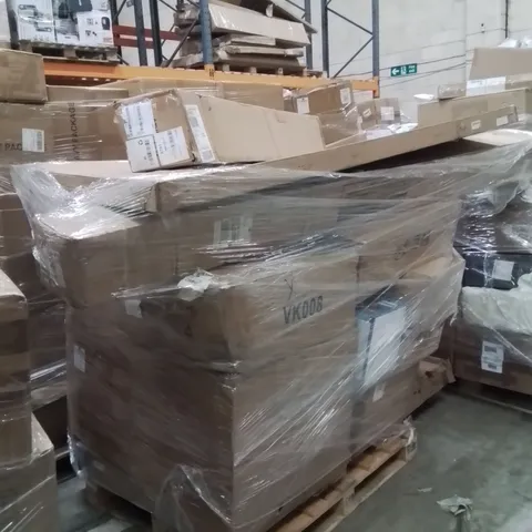 PALLET OF ASSORTED HOUSEHOLD GOODS AND PRODUCTS TO INCLUDE;COOKING PAN,SOLAR PANEL