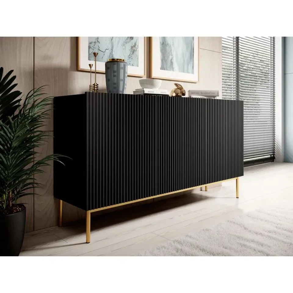 BOXED ALEYAH 150cm WIDE SIDEBOARD (3 BOXES)