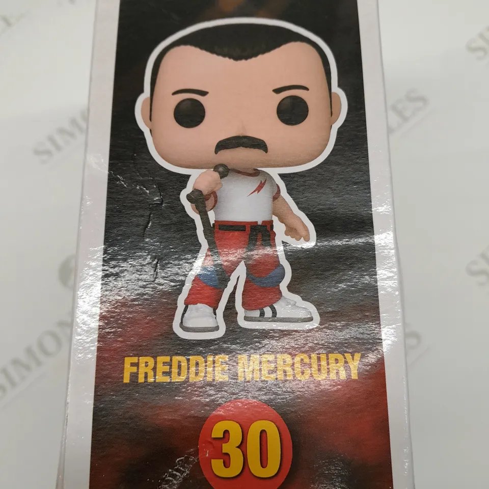 BRAND NEW BOXED POP ALBUMS 30 QUEEN FREDDIE MERCURY VINYL FIGURE