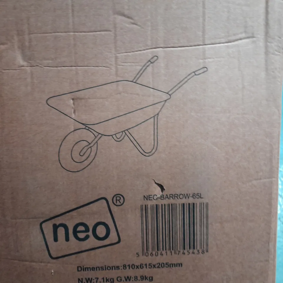 BOXED NEO 65L WHEELBARROW