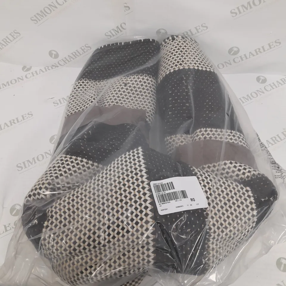 K BY KELLY HOPPEN INDOOR OUTDOOR WOVEN RUG - COLLECTION ONLY