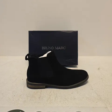 BRUNO MARC URBAN-06 BLACK BOOTS – UK 9
