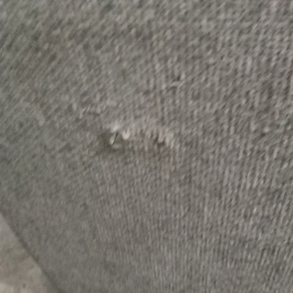 DURY CHUNKY WEAVE STANDARD BACK CORNER GROUP SOFA - GREY RRP £1149