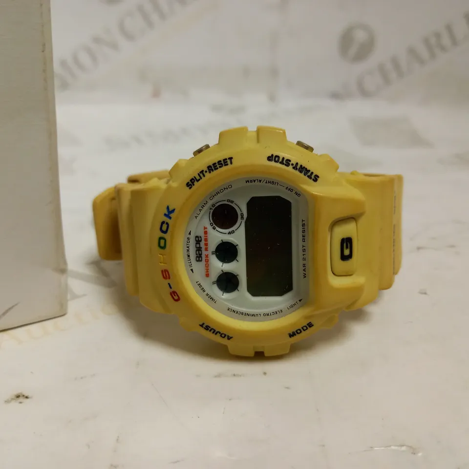 G-SHOCK BAPE DIGITAL WATCH