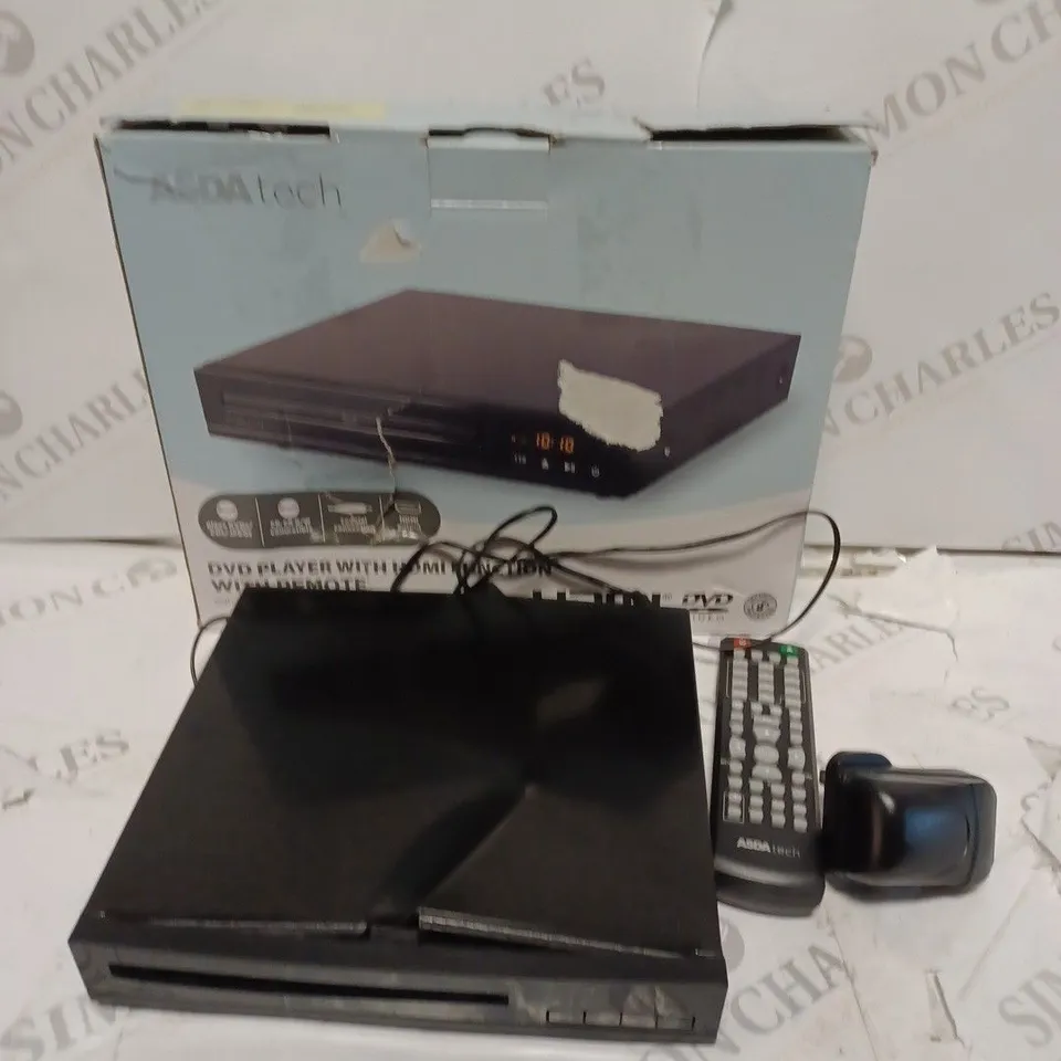 BOXED TECH HDMI DVD PLAYER WITH REMOTE 