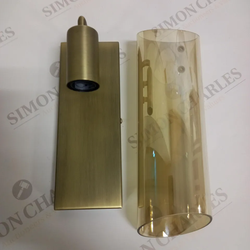 JOHN LEWIS VISCOUNT WALL LIGHT - BRASS