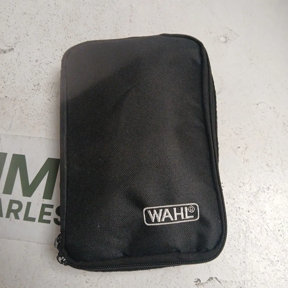 WAHL HAIR CLIPPER/TRIMMER WITH CASE & ATTACHMENTS (CORDED)