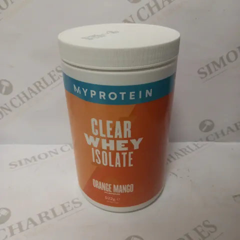 MYPROTEIN CLEAR WHEY ISOLATE - ORANGE MANGO 522G
