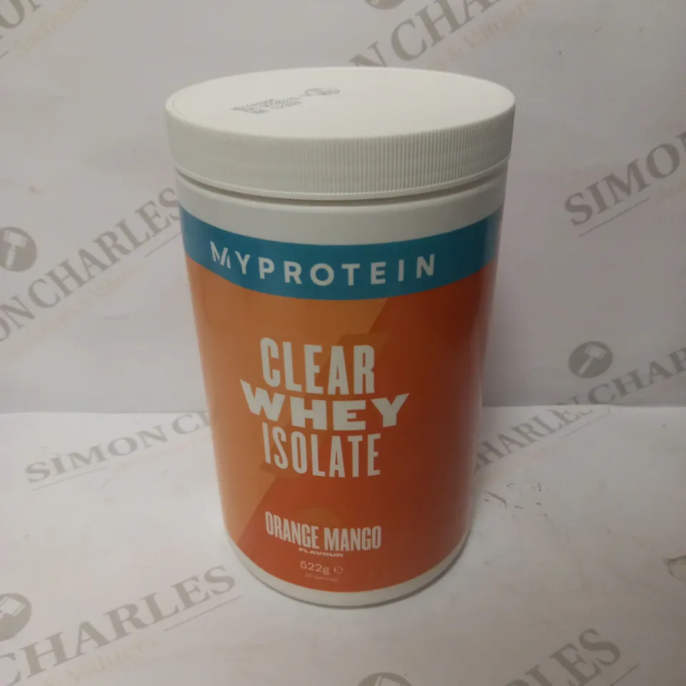 MYPROTEIN CLEAR WHEY ISOLATE - ORANGE MANGO 522G