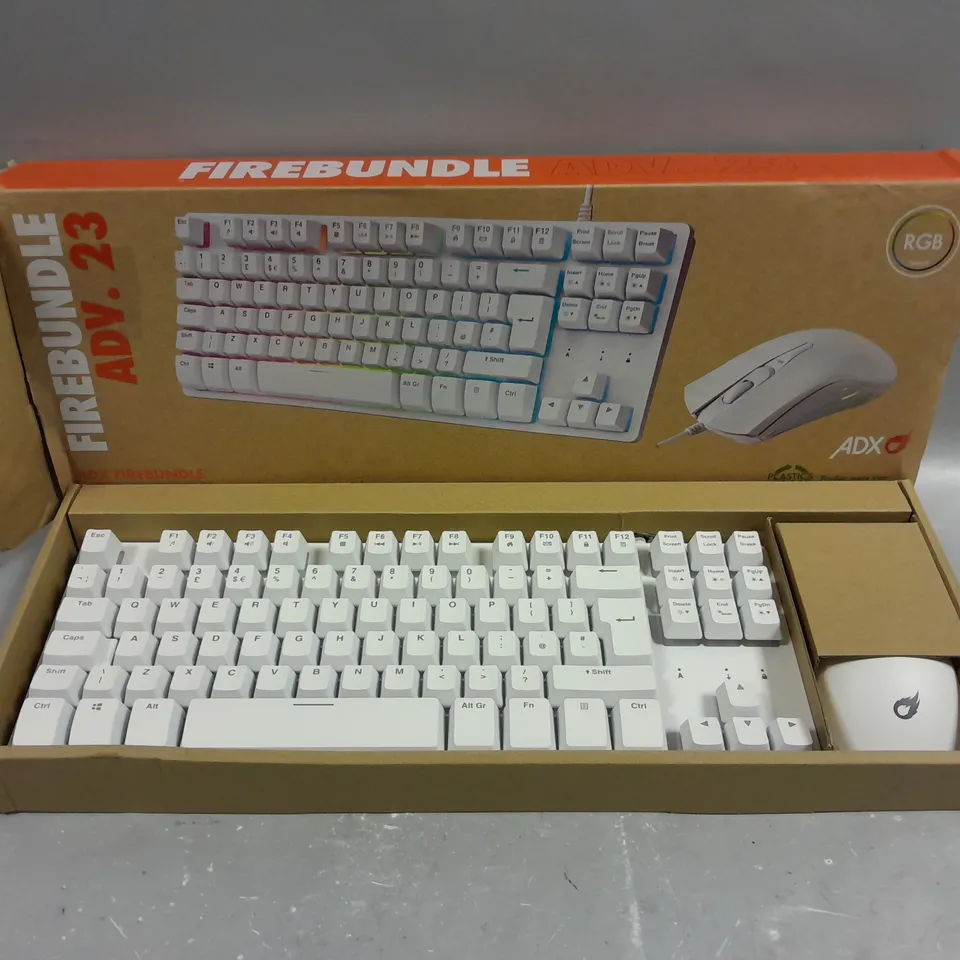 BOXED FIREBUNDLE ADV.23 KEYBOARD AND MOUSE