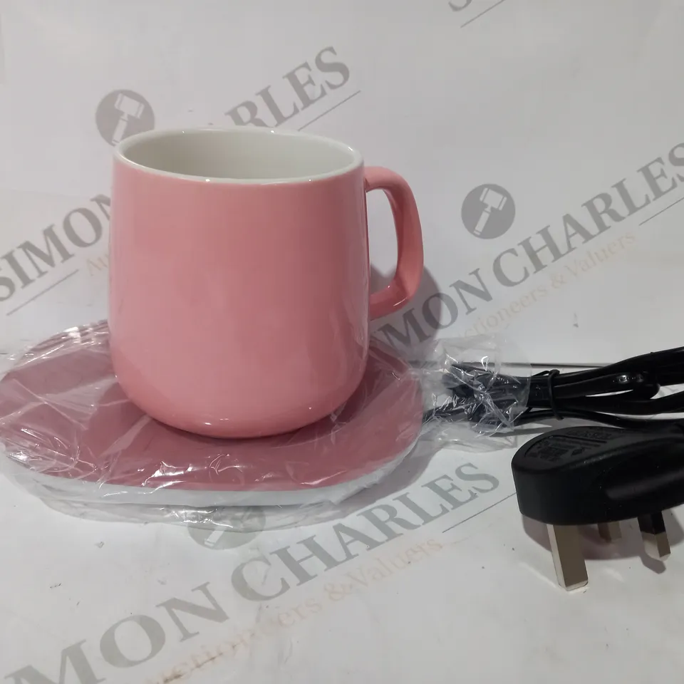 BOXED COOK'S ESSENTIALS MUG WARMER IN PINK