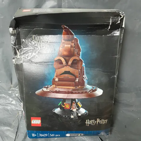 BOXED LEGO HARRY POTTER TALKING SORTING HAT - 76429