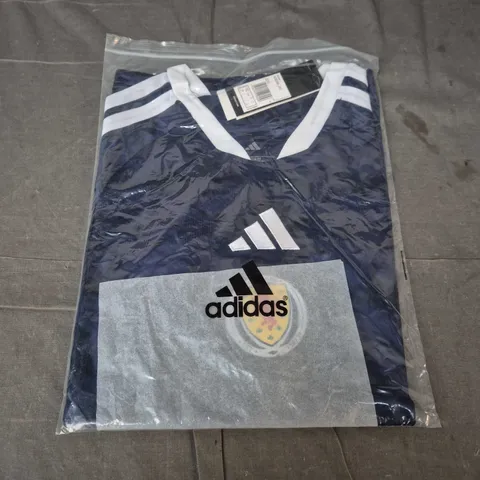 BAGGED ADIDAS SCOTLAND JERSEY IN NAVY - LARGE