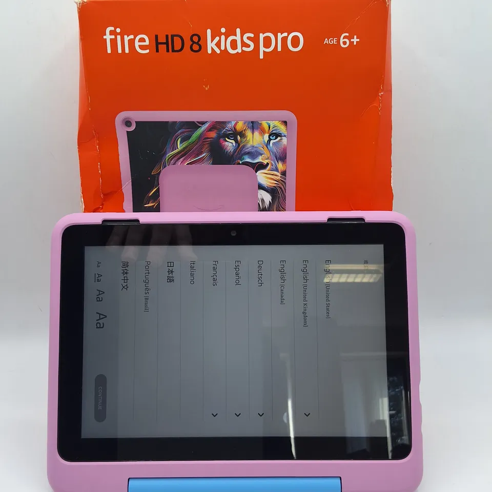 AMAZON FIRE HD8 KIDS PRO 3/32GB TABLET WITH CASE